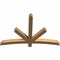 Ekena Millwork Alberta Smooth Timber Gable Bracket, Western Red Cedar, 60"W x 40"H x 3 1/2"D x 3 1/2"F, 16/12 Pitch GBW060X40X0404ALB00SWR - alternate 5